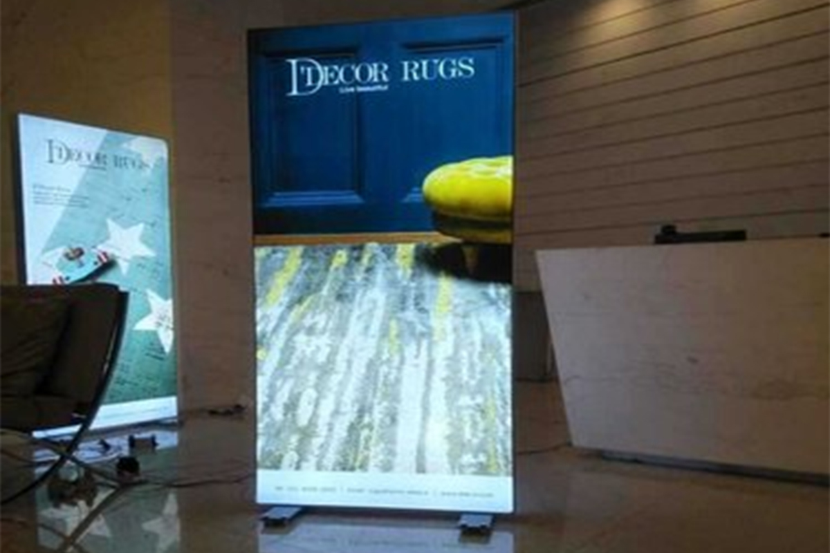 Aluminium Fabric Light Box