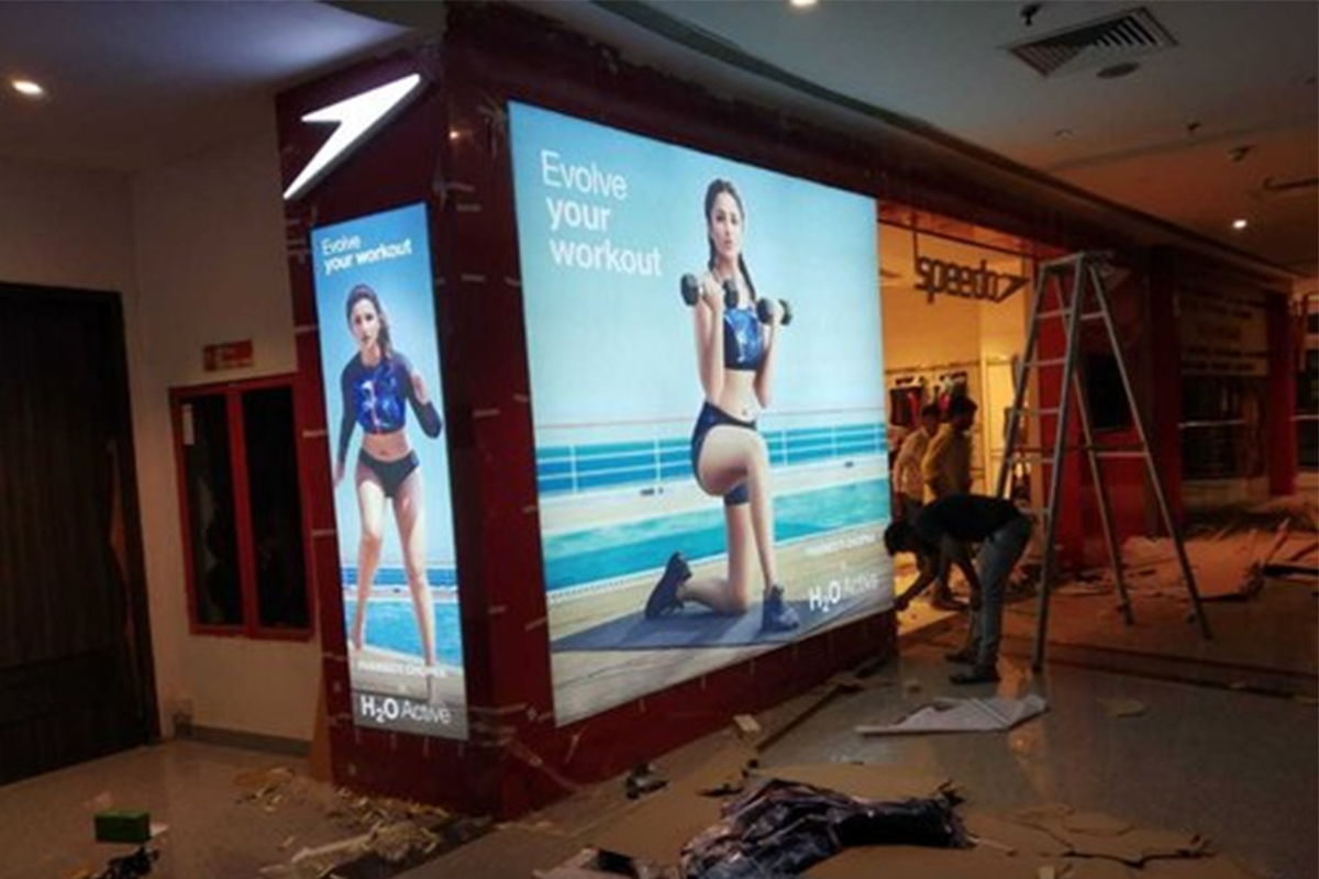 Aluminium Fabric Light Box