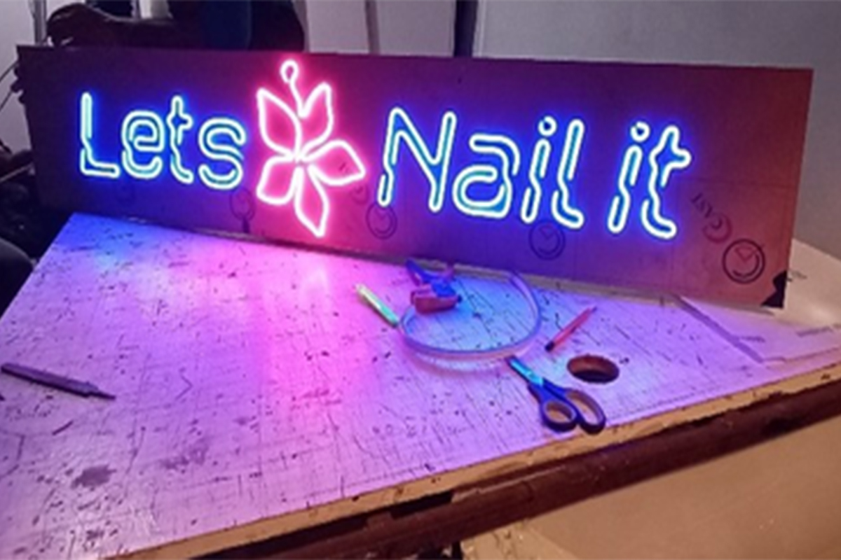 Neon Sign Board