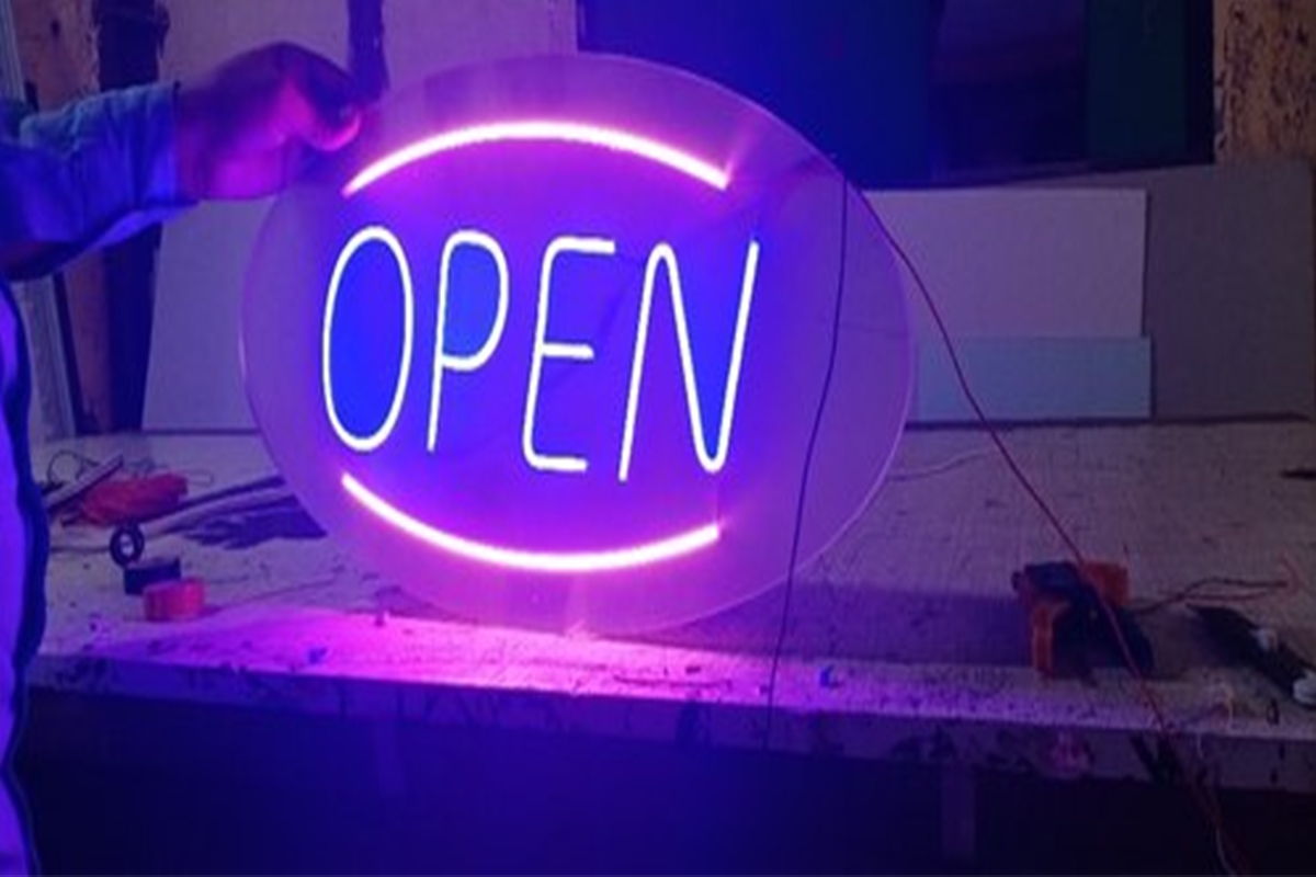 Neon Sign Board